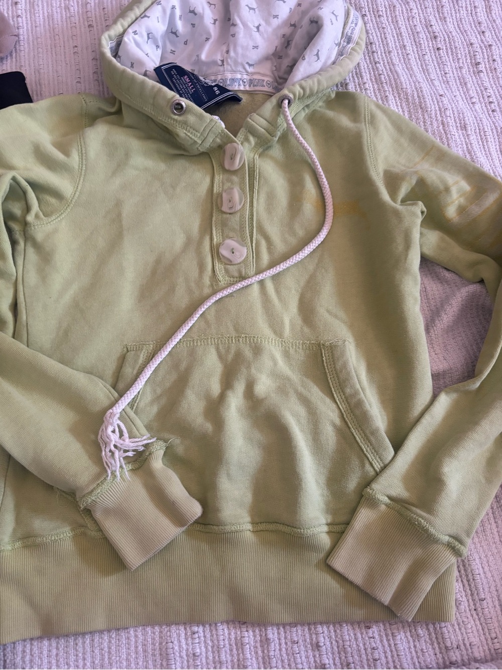 VS pink Y2K hoodie